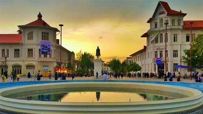 آثار طبیعی ثبت شده ایران رشت