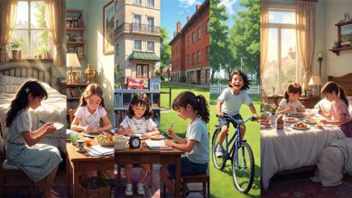 برنامه ریزی روزانه یک دختر ۱۰ساله