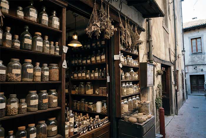 عطاری یا فروشگاه گیاهان دارویی